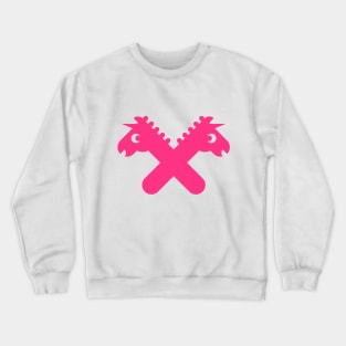 Pink Unicorns In Love Crewneck Sweatshirt